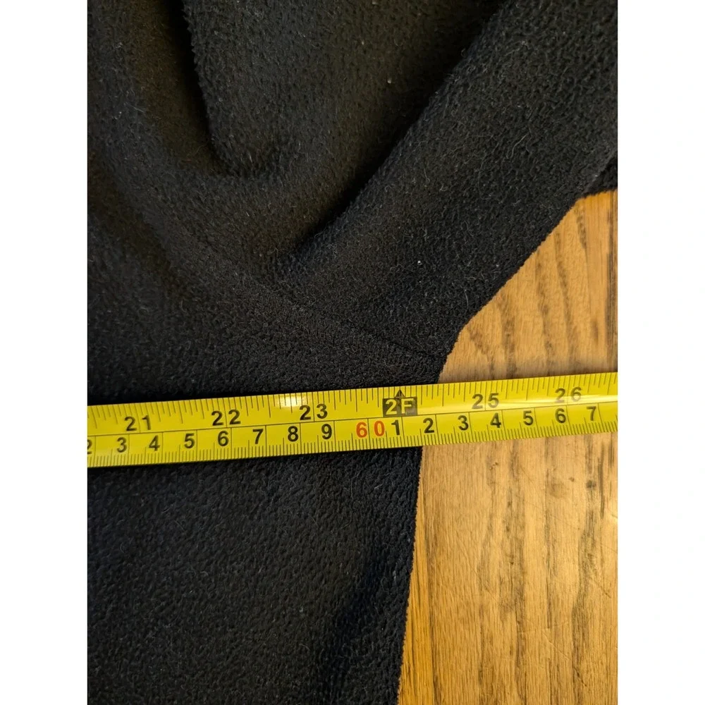 Polo Ralph Lauren Performance Fleece Quarter Zip Pullover XL Black Red Pony Logo